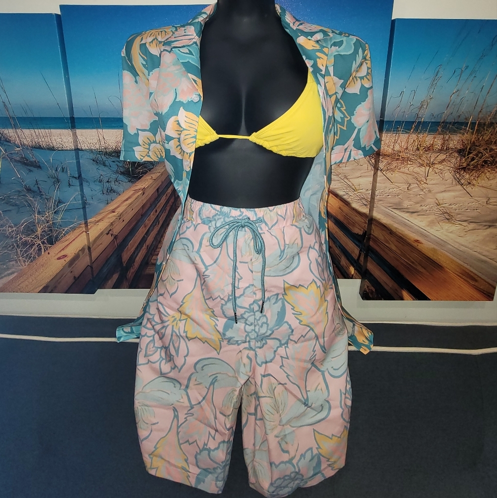 Icon swim 2 piece coverup set